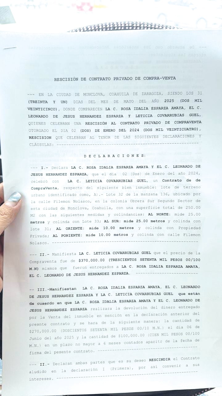 Denuncia a ex Regidor por fraude con predio