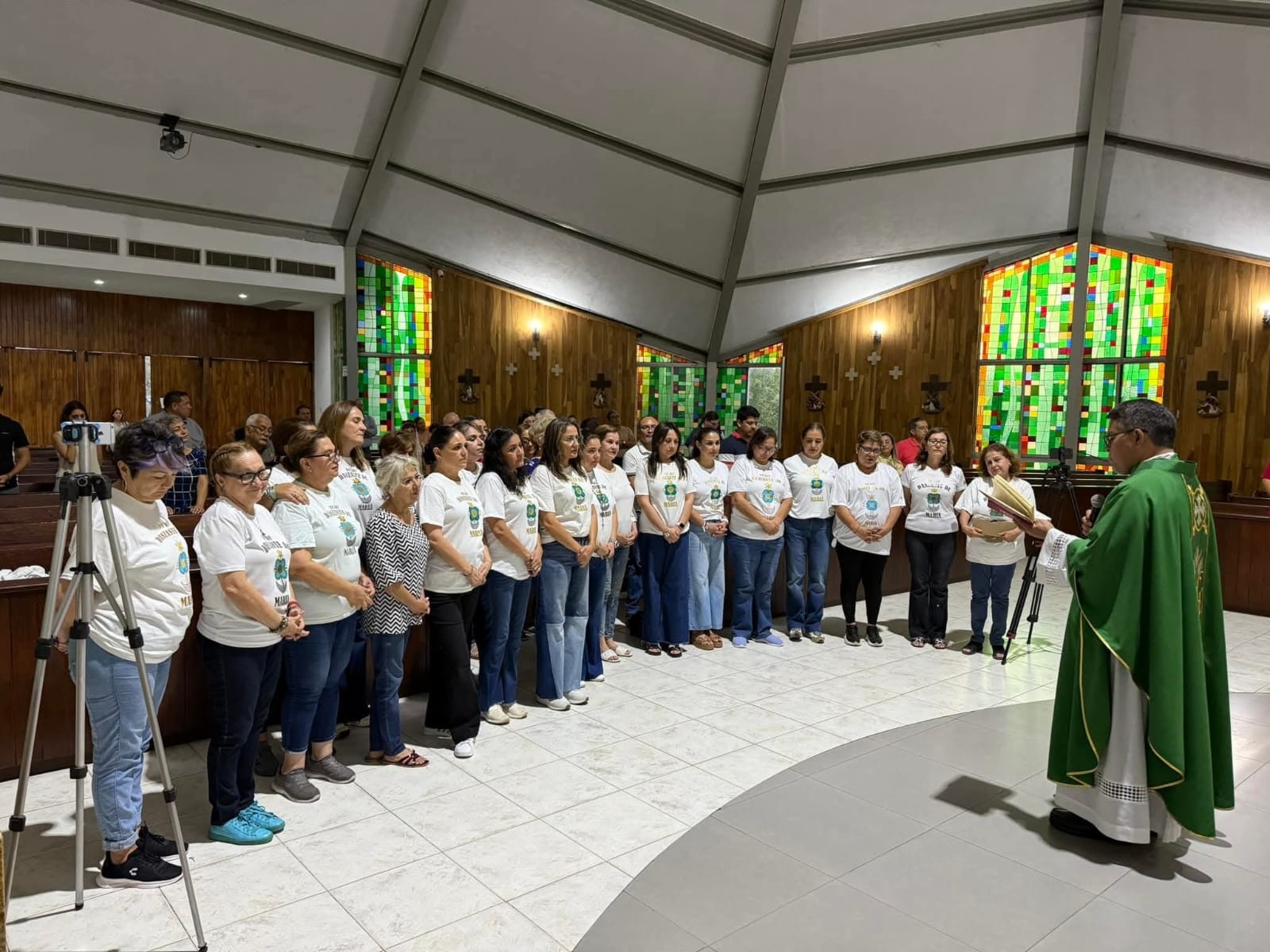 Honran monclovenses a la Virgen de Guadalupe