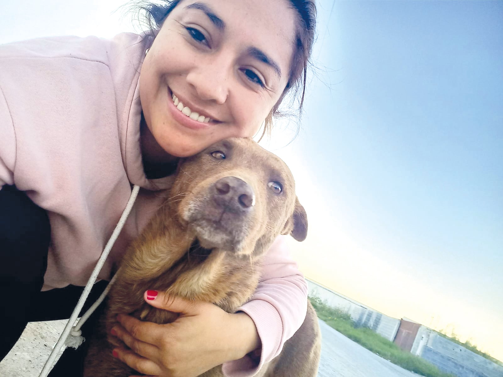 Tuilzie Ibarra: al rescate de perros abandonados