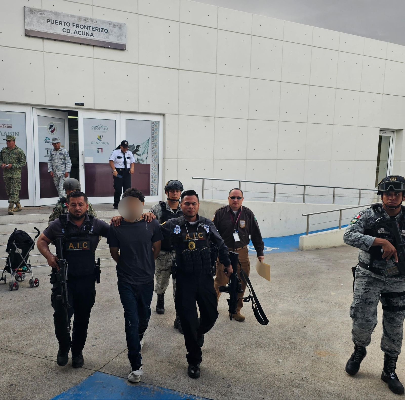 REALIZA AIC DEPORTACIÓN CONTROLADA A US MARSHALS