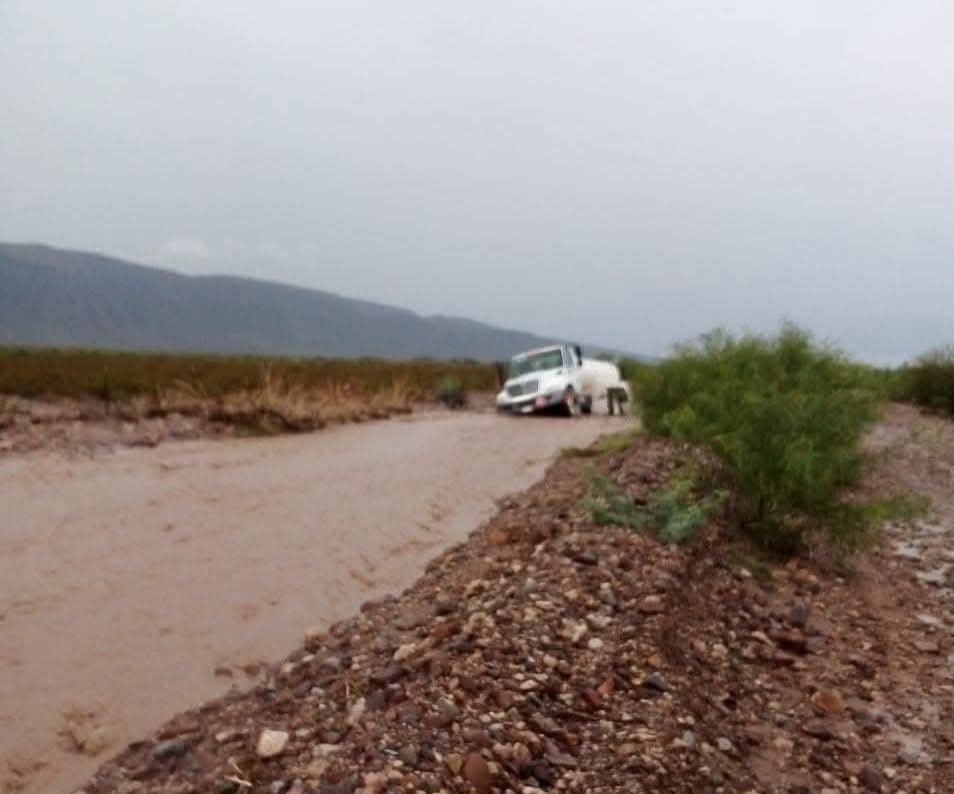 Cierra PC camino rural de Múzquiz