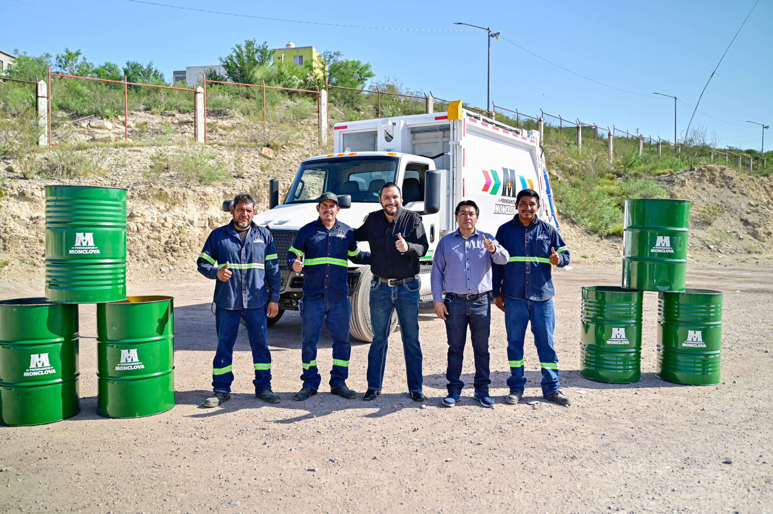 Fortalece Villarreal servicio de limpieza 