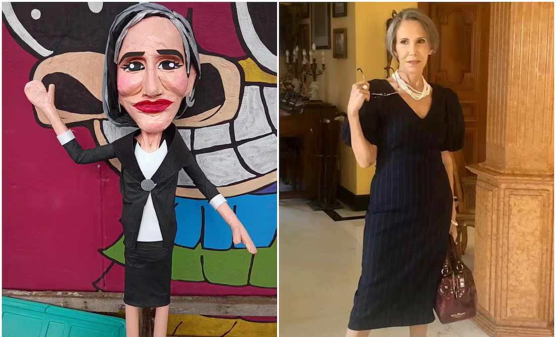 Chespirito la serie: crean piñata de Florinda Meza y la llaman “la verdadera bruja de la vecindad”