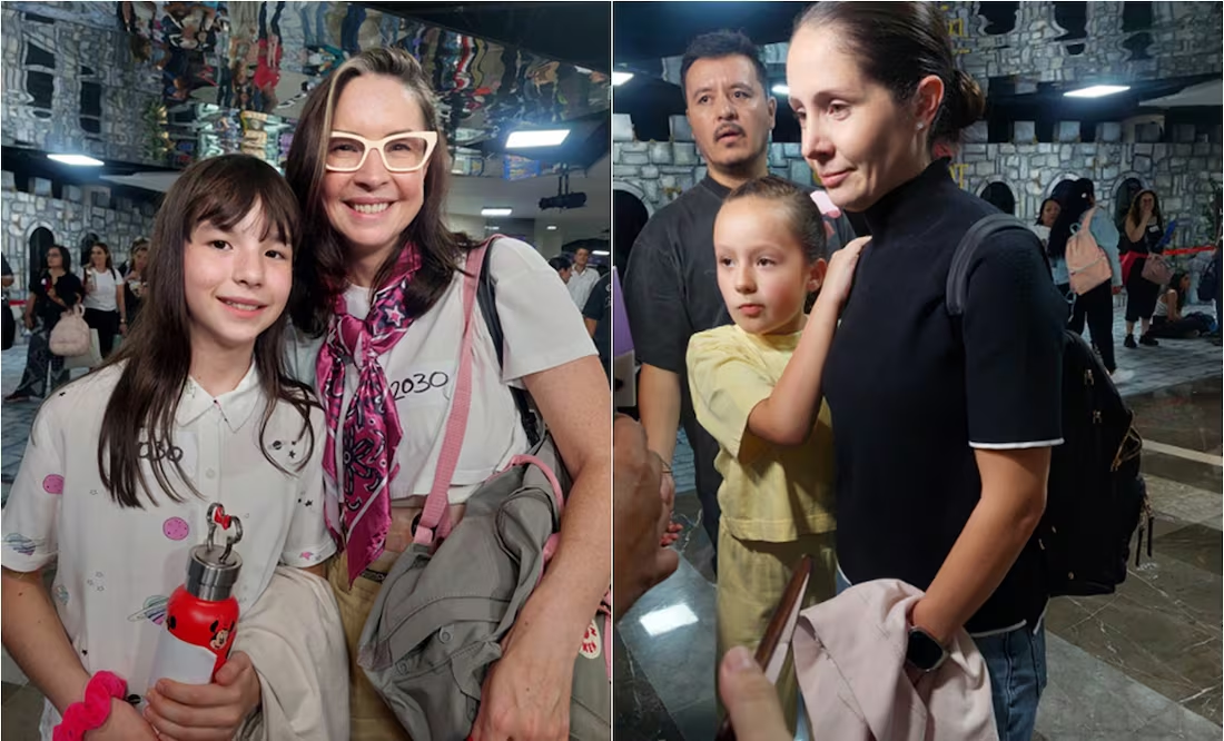 Hijas de Andrea Torre y Cristina Riva Palacio, presentes en las audiciones de «Matilda», el musical