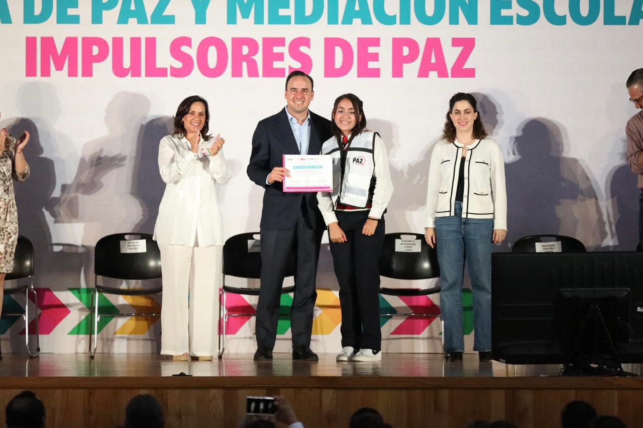 ARRANCAN GRAN PROGRAMA DE CULTURA DE PAZ EN LAS ESCUELAS DE COAHUILA