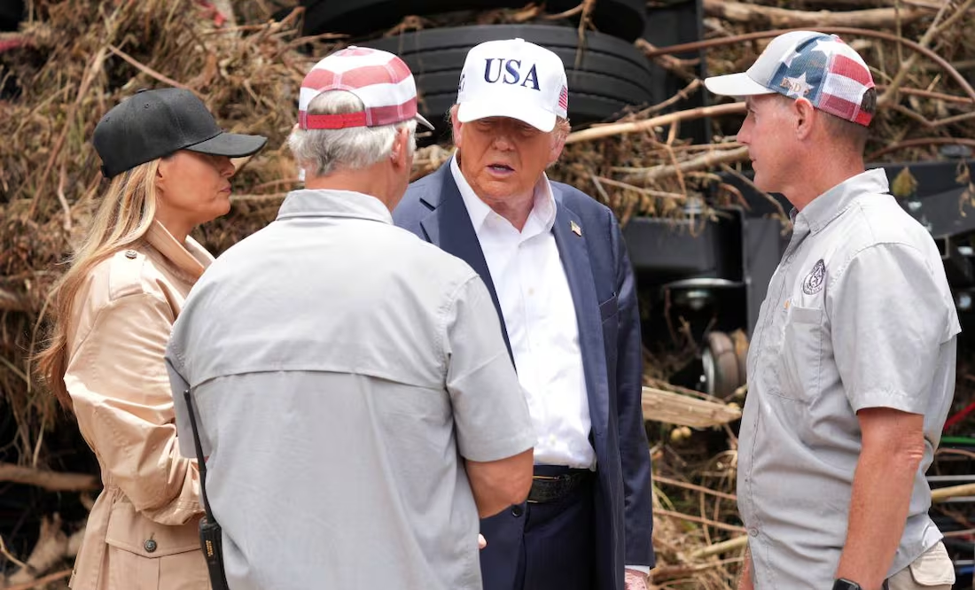 Trump visita Texas a una semana de las inundaciones; catástrofe dejó al menos 120 fallecidos