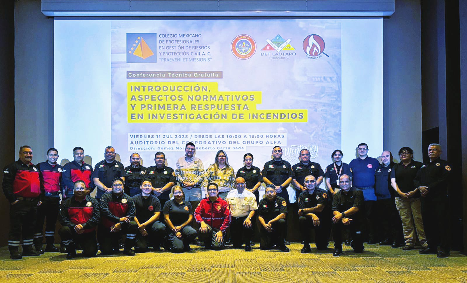 Capacitan a Bomberos y personal de Protección Civil de Frontera