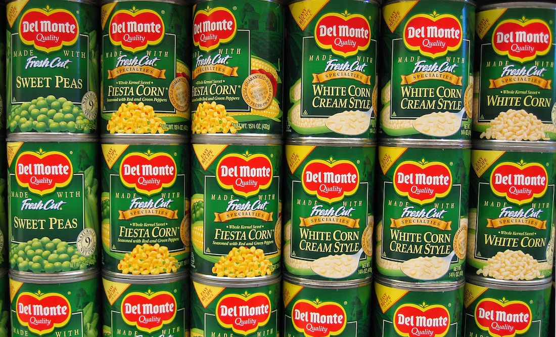 Del Monte se declara en bancarrota; la empresa de frutas y verduras enlatadas va por venta planificada de activos