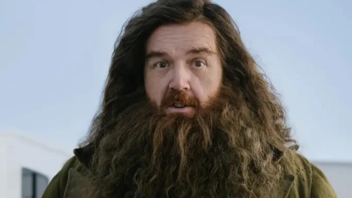 Harry Potter en HBO Max; lanzan primer vistazo de Hagrid, personaje interpretado por Nick Frost