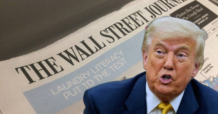 Trump demanda al Wall Street Journal y a Rupert Murdoch por publicar carta con su firma enviada a Epstein; arremete también contra reporteros