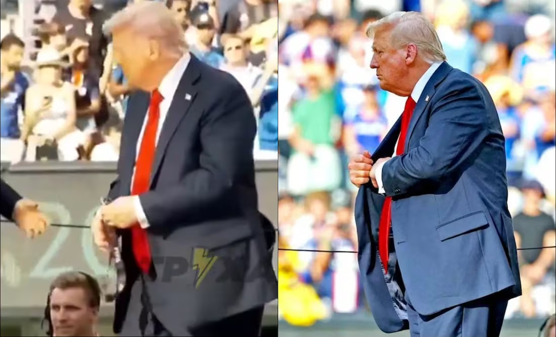 Donald Trump se «robó» una medalla de campeón del Mundial de Clubes; la guardó en un bolsillo