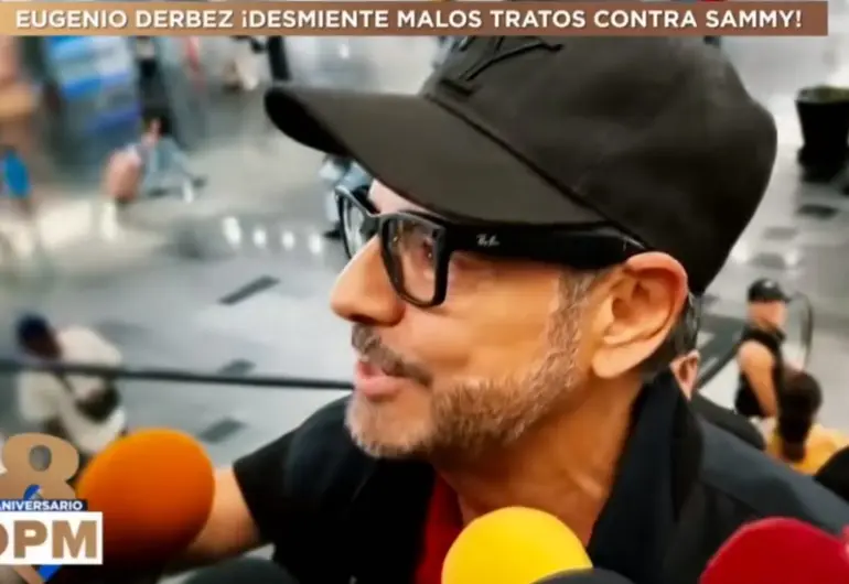 Eugenio Derbez rompe el silencio y desmiente m4ltrato a Sammy Pérez