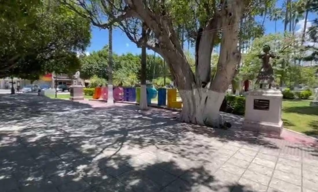 Fracasa convocatoria para derrumbar la estatua de Florinda Meza en Zacatecas; no acudieron contingentes