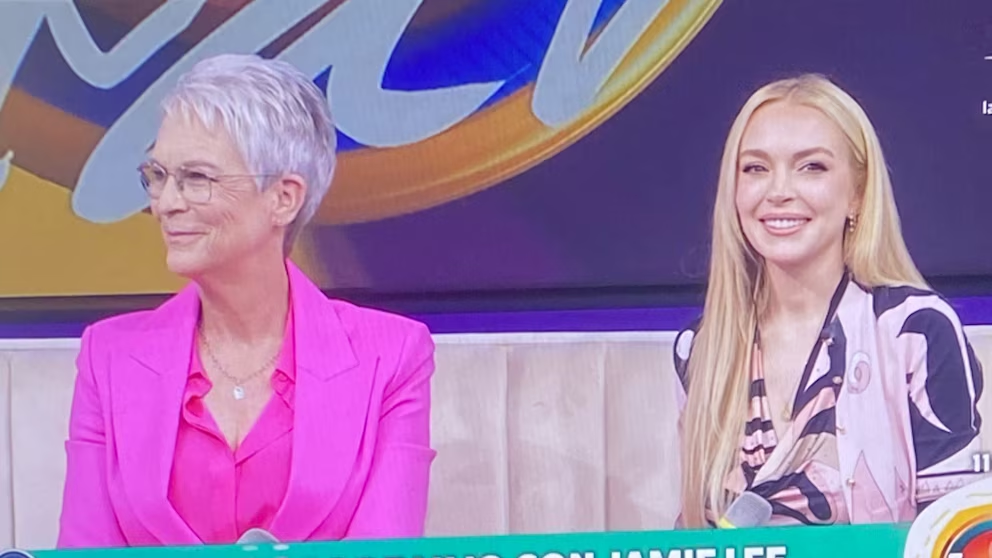 Lindsay Lohan y Jamie Lee Curtis en Hoy: “Es un país hermoso gobernado por una mujer”