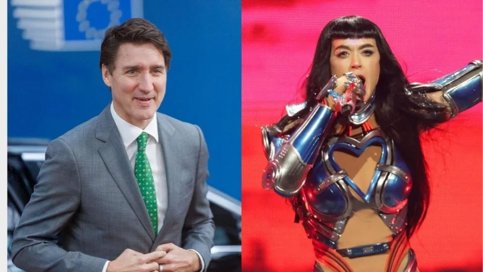 Captan a Katy Perry y Justin Trudeau durante una cena en Montreal