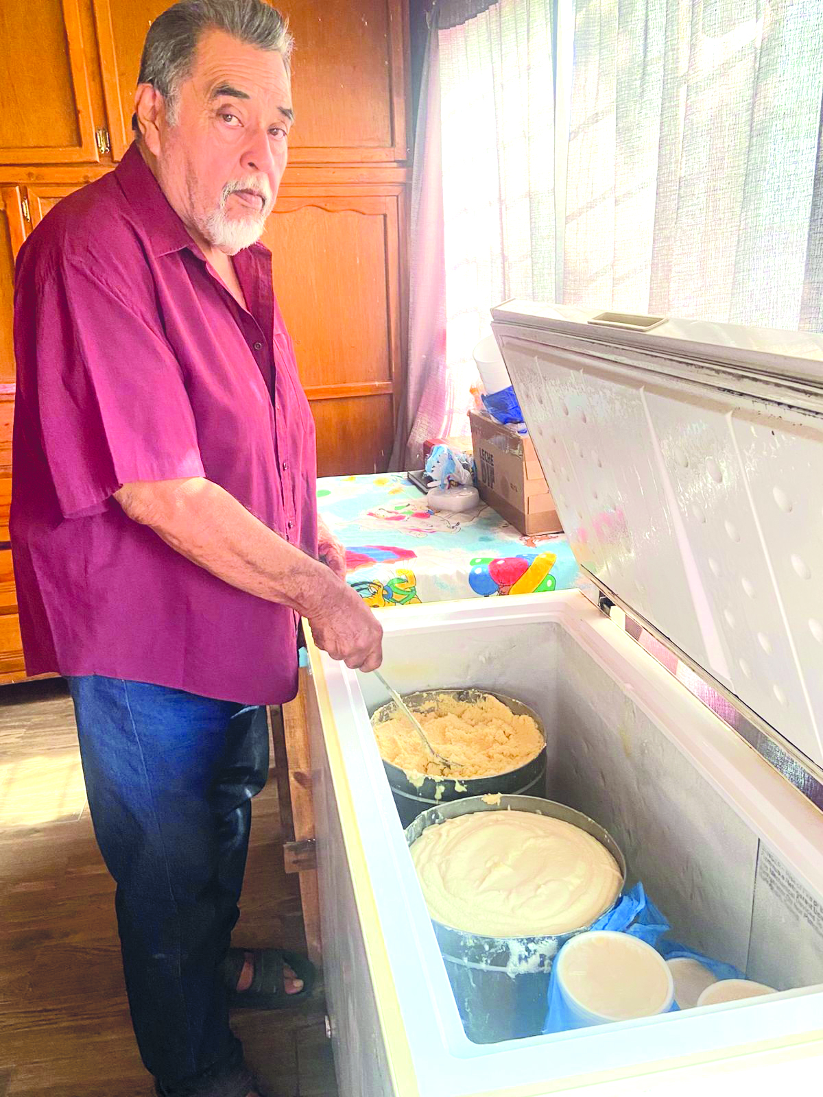 Las nieves de Chabelo, el pionero de la garrafa
