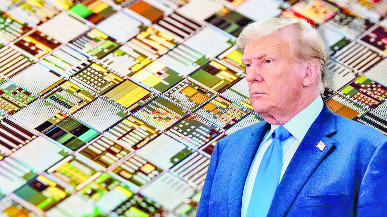 Plantea Trump aranceles del 100 por ciento a chips