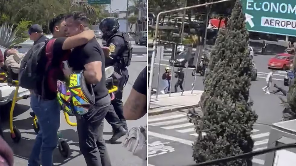 Pelea policía, saca pistola… y mata a motociclista
