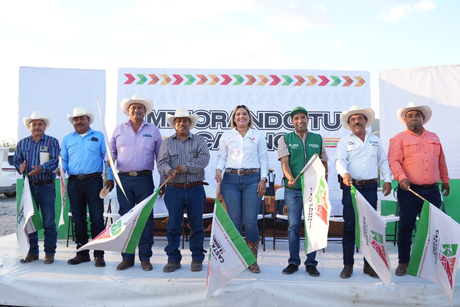 Llega al ejido Soledad ‘Mejorando tu Camino’