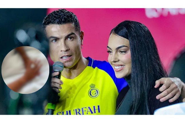 Georgina Rodríguez y Cristiano Ronaldo se comprometen con enorme anillo de compromiso