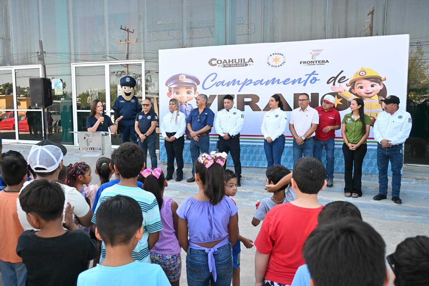 Inaugura CF Campamento de Seguridad para niños