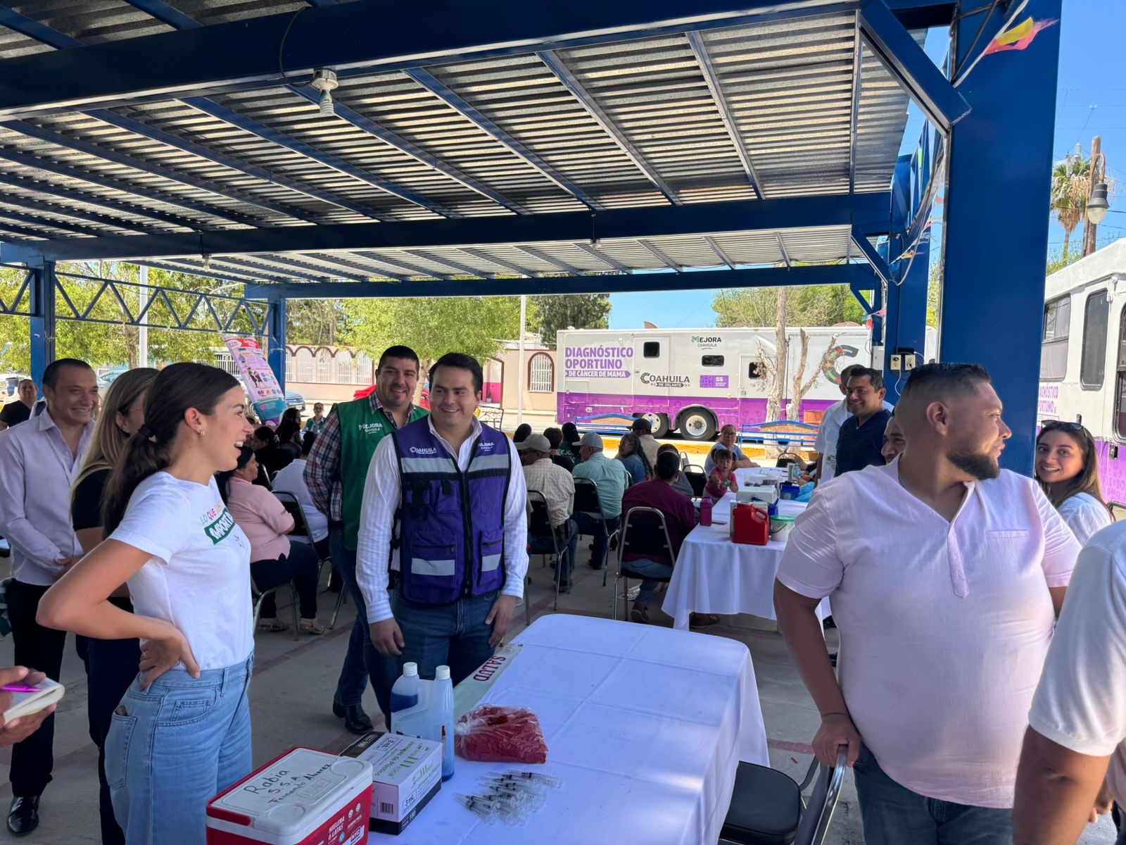 Encabeza Paola Rodríguez Caravana Médica en Juárez