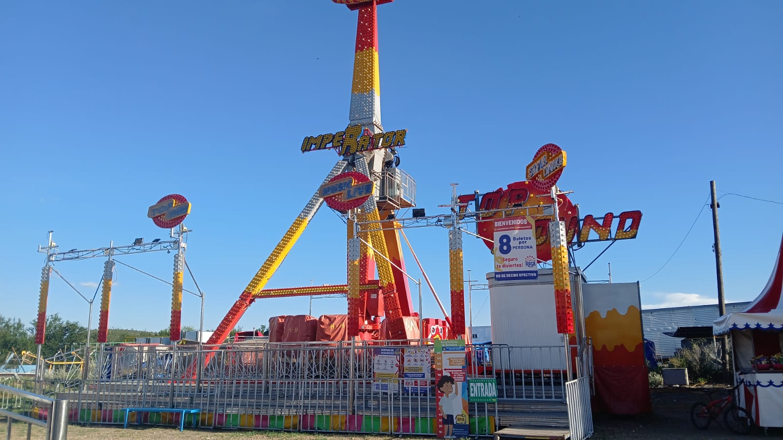 Detienen a acosador en juegos mecánicos