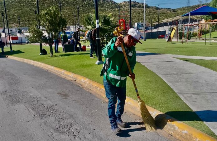 Refuerza Ramos acciones de limpieza y servicios primarios