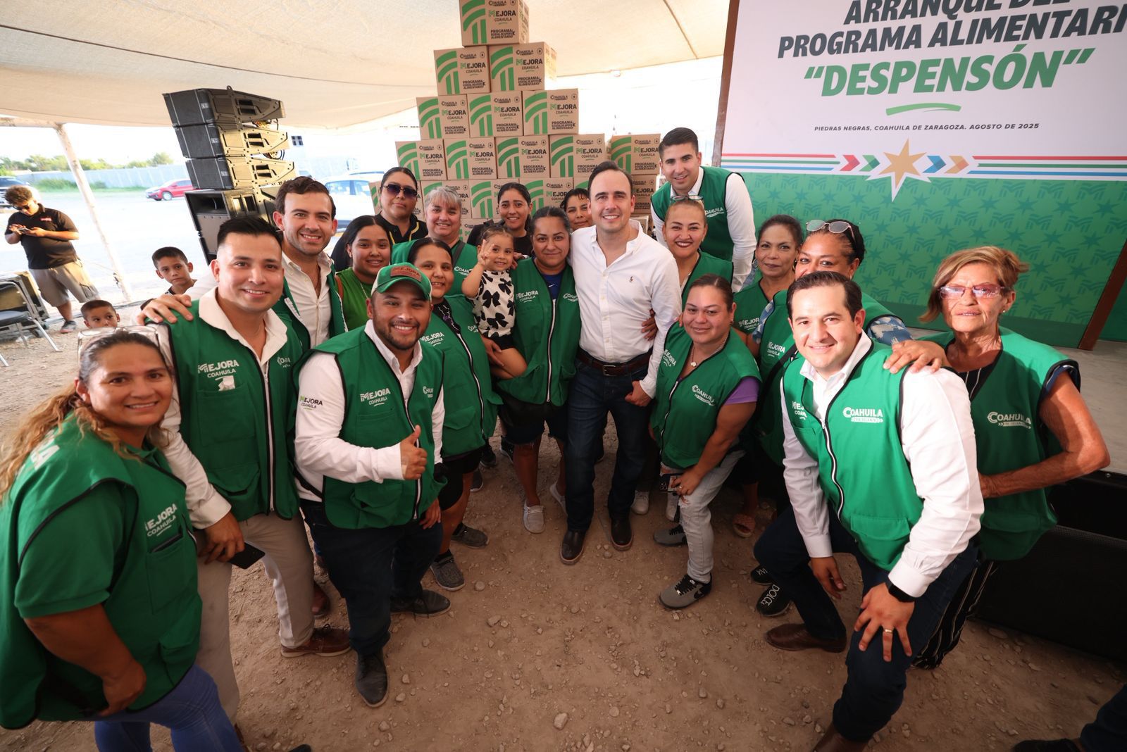 PROGRAMA DEL «DESPENSÓN LLEGARÁ A TODO COAHUILA: MANOLO