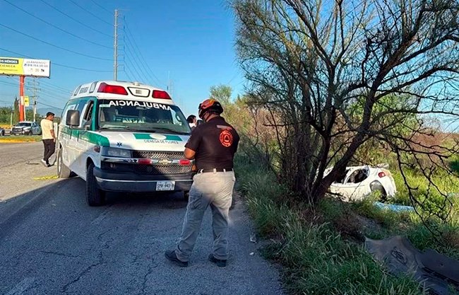 Mueren 3 niñas y un adulto tras choque en Nuevo León