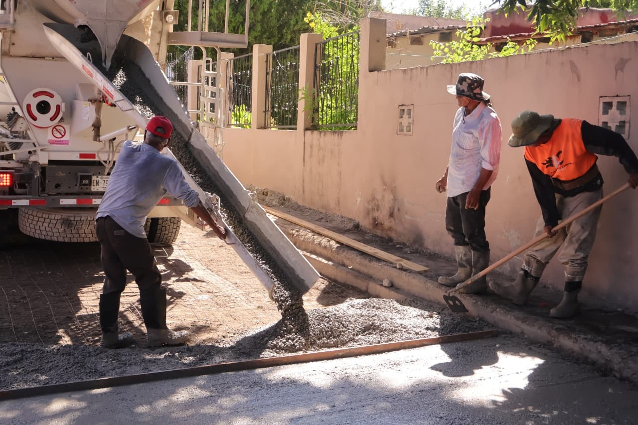 Supervisa Óscar Ríos avance de obra en NR