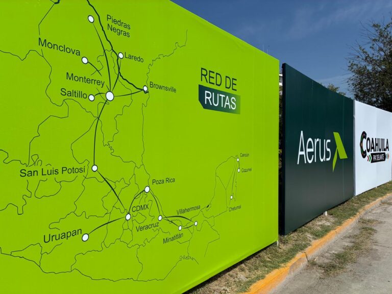 Proyecta Aerus ruta Saltillo-Monclova-PN