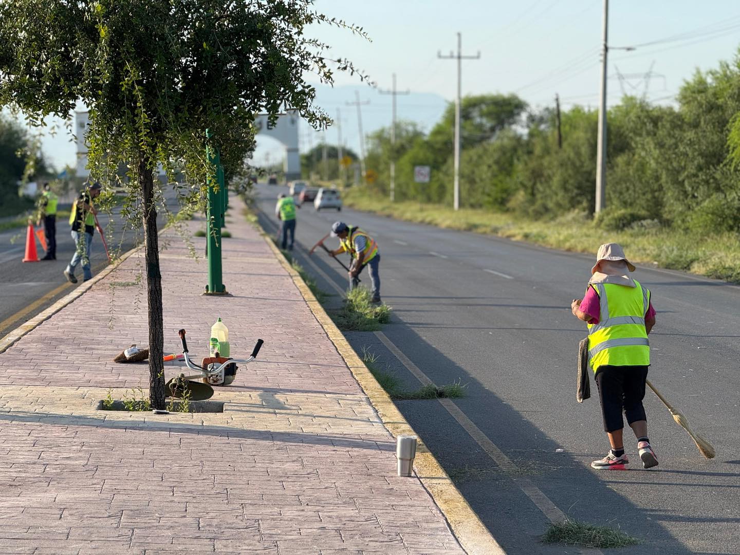 Acciones de embellecimiento son permanentes en San Buena