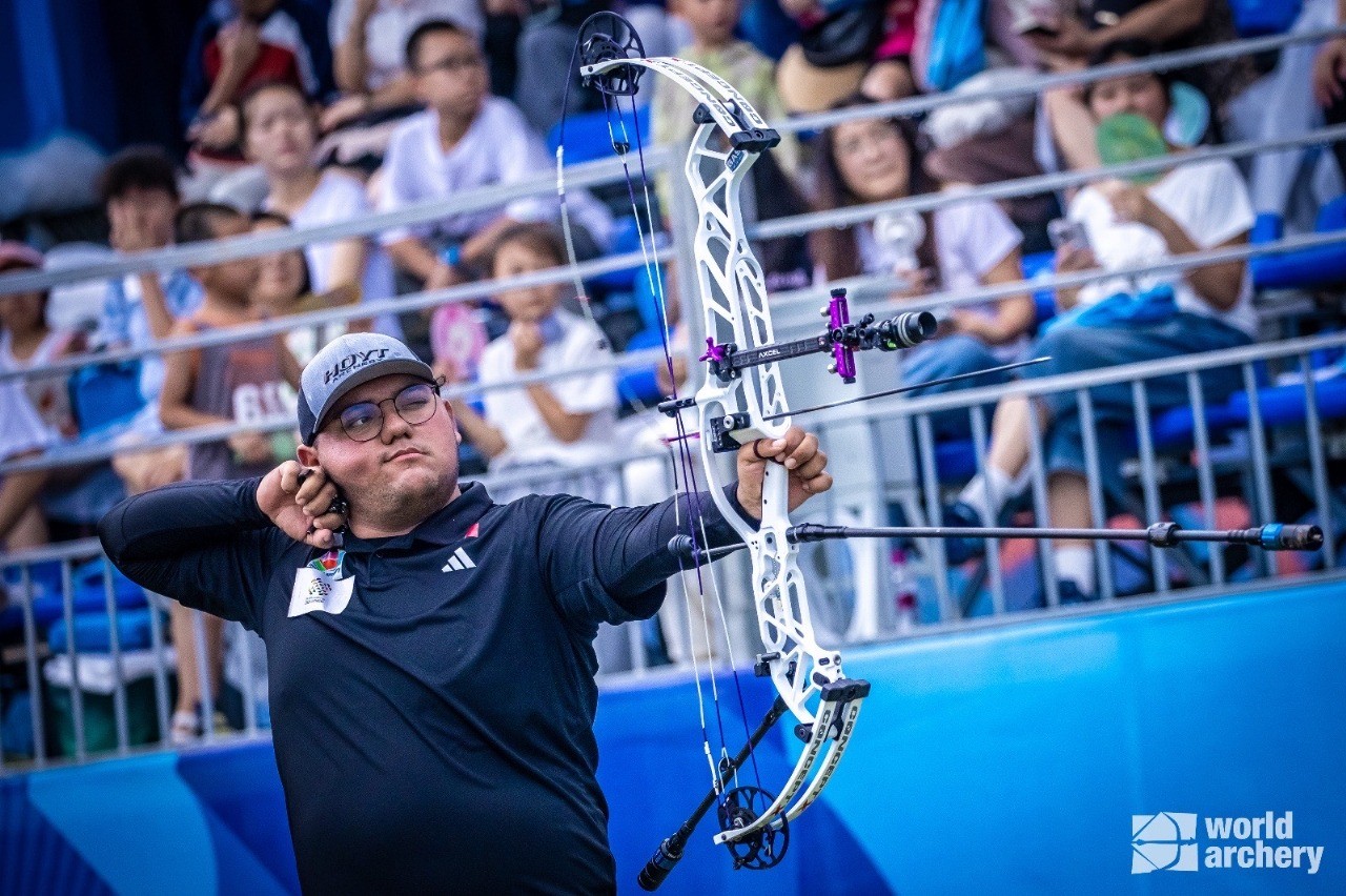 Gana arquero coahuilense plata en mundial en China