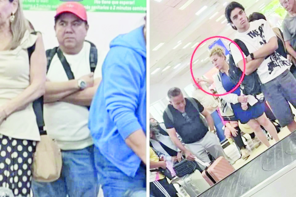 Exhiben a morenistas de Veracruz en vuelo a Miami