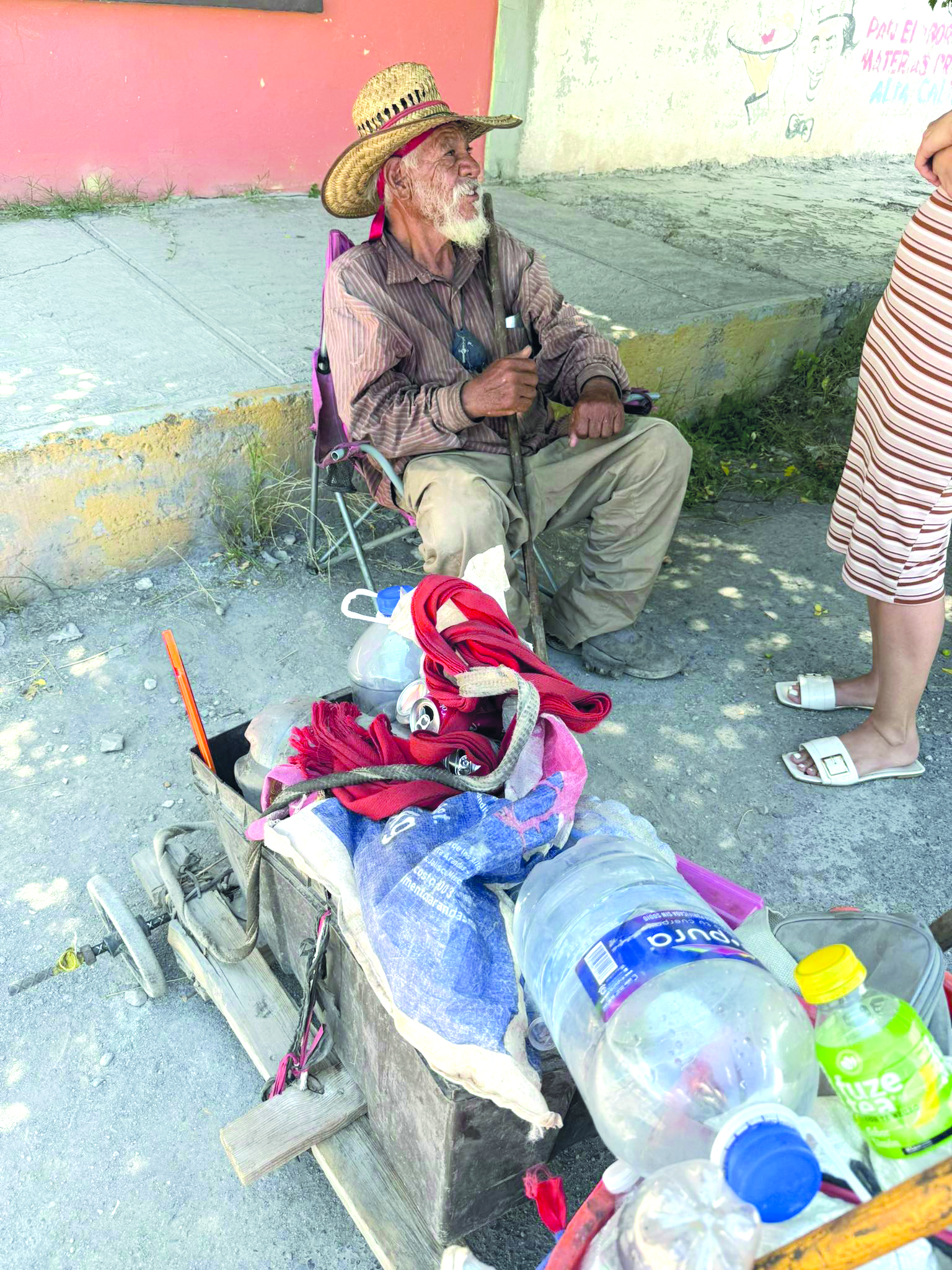 Se llama Emilio… y vive bajo un árbol