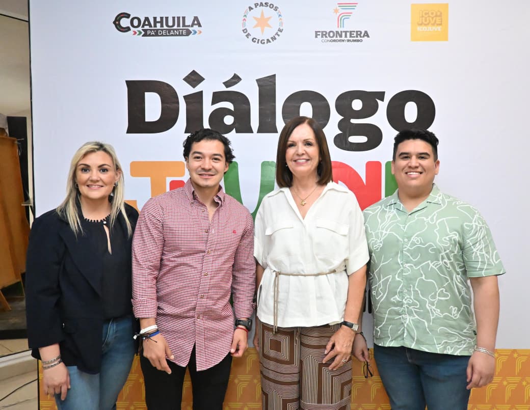 Sari Pérez abre diálogo con las y los jóvenes de Frontera