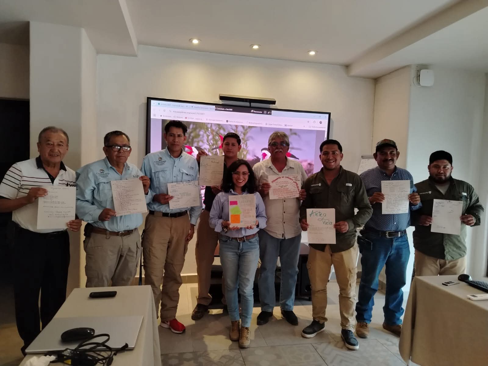 Exitoso cierre del curso «Conectado con las aves de Cuatro Ciénegas