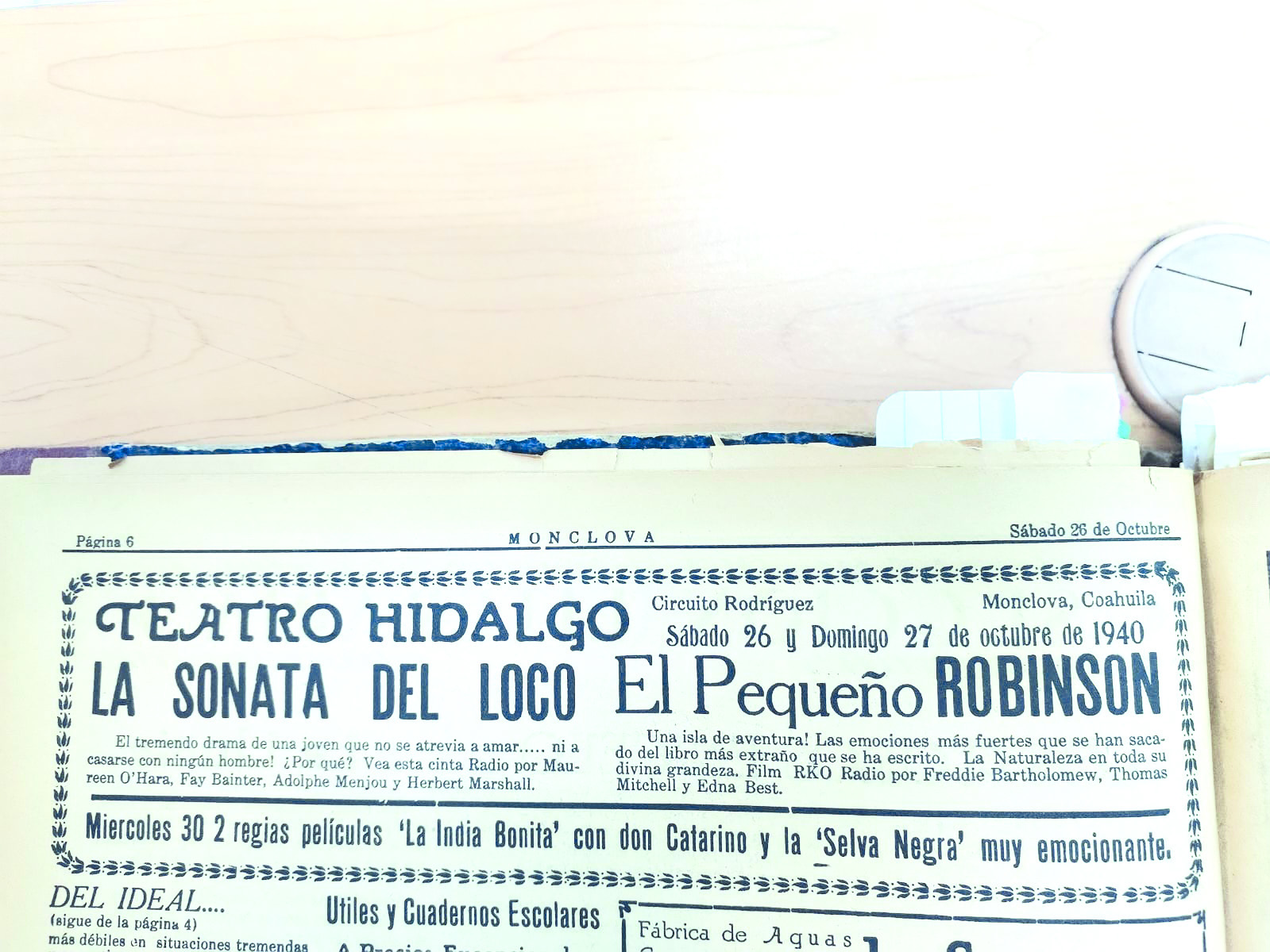 Llega en 1940 cine sonoro a Monclova