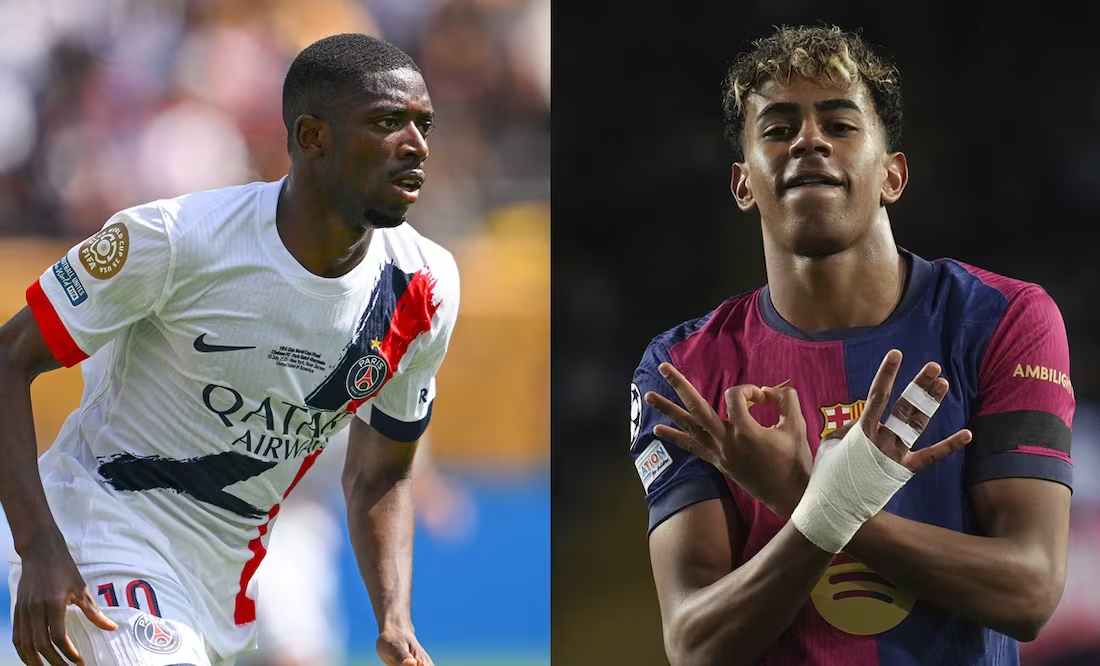 Revelan lista de 30 candidatos al Balón de Oro; Ousmane Dembelé y Lamine Yamal, los favoritos