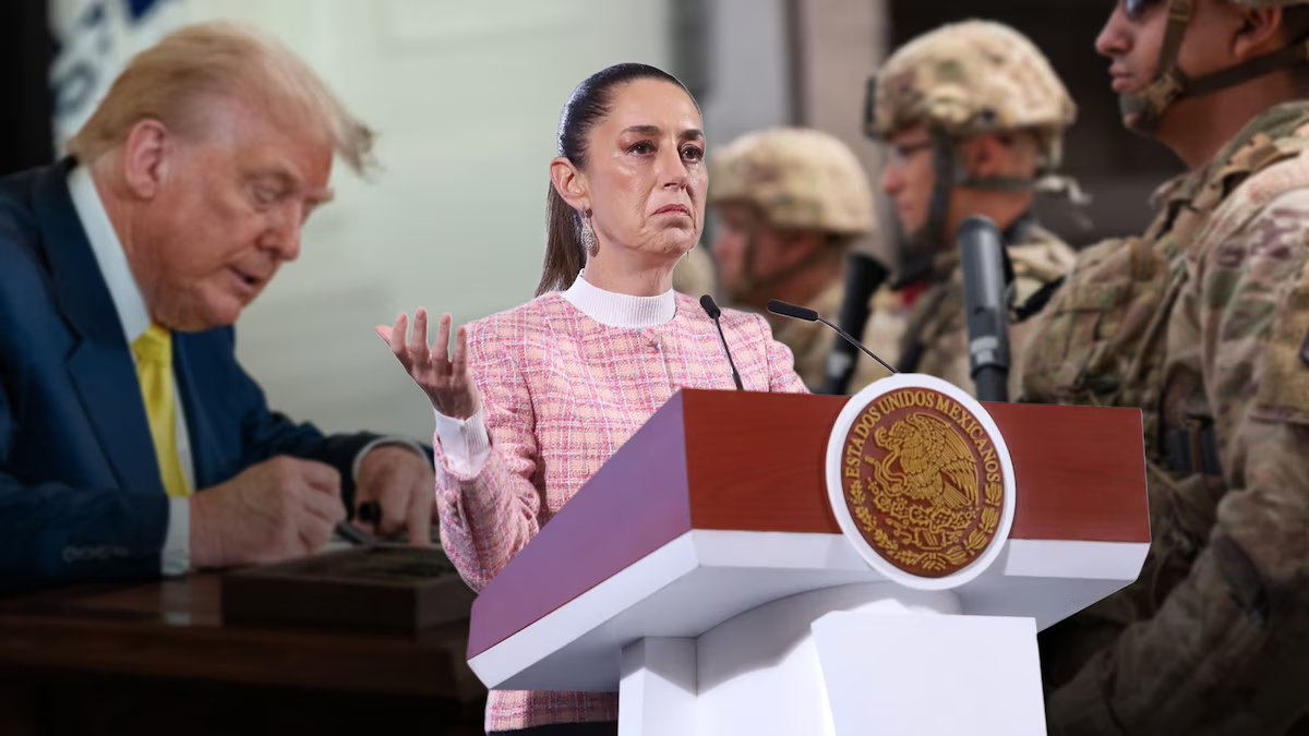 ‘Trump no nos va a invadir’: Sheinbaum aclara orden al Ejército de EU para atacar a c4rteles
