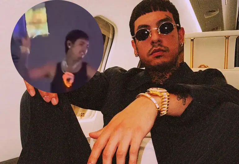 Natanael Cano rompe laptop de DJ en su concierto de Baja Beach Fest 2025