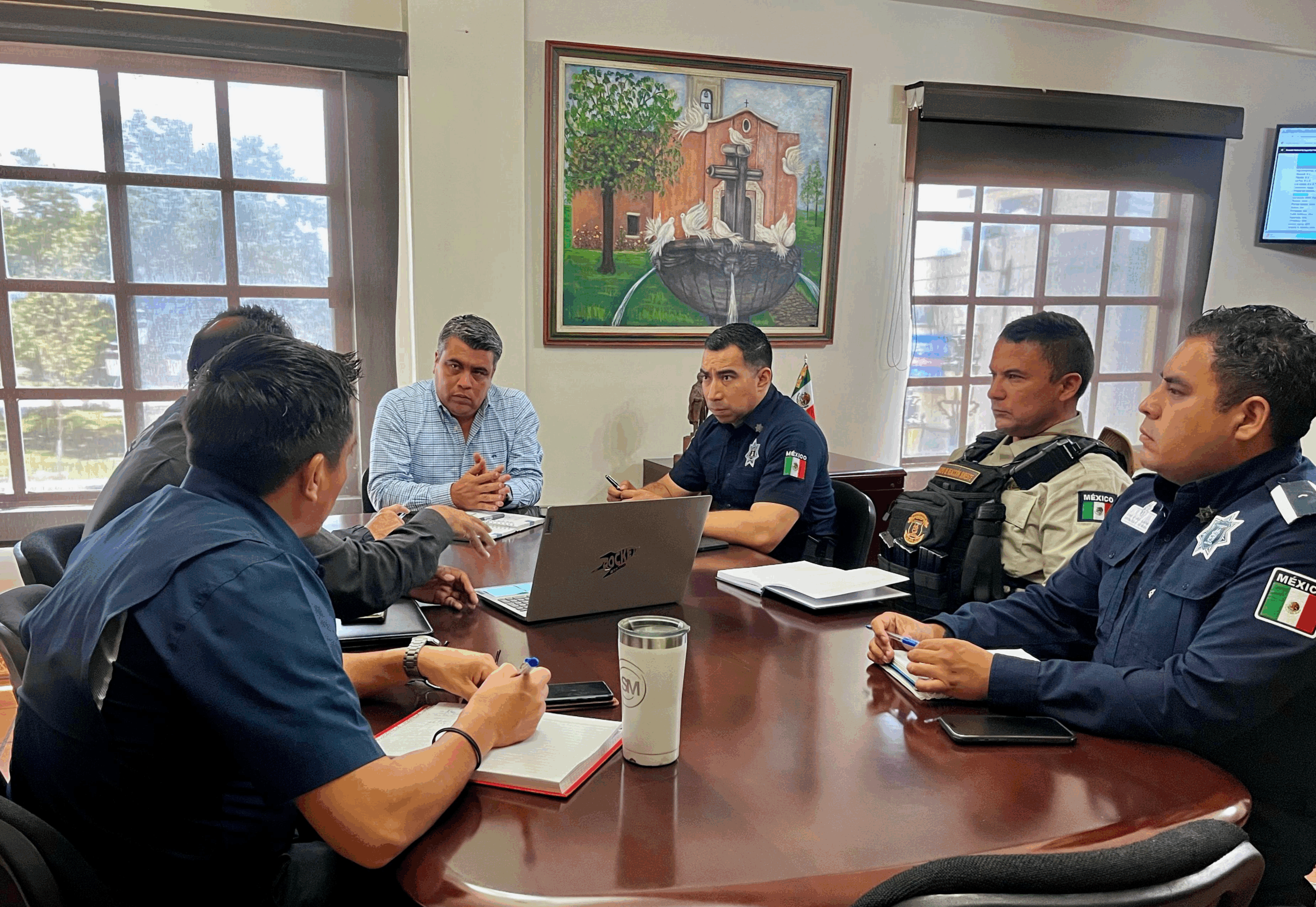 Coordinación entre Ramos y Saltillo fortalece estrategia de seguridad de Manolo Jiménez