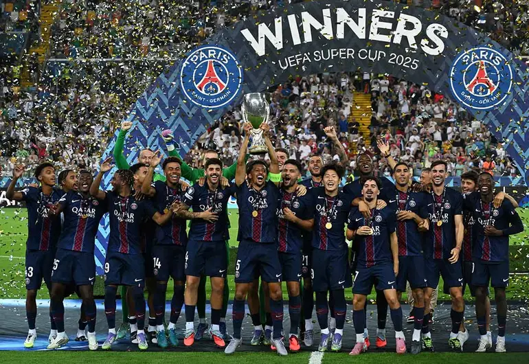 PSG conquista la Supercopa de Europa en penales