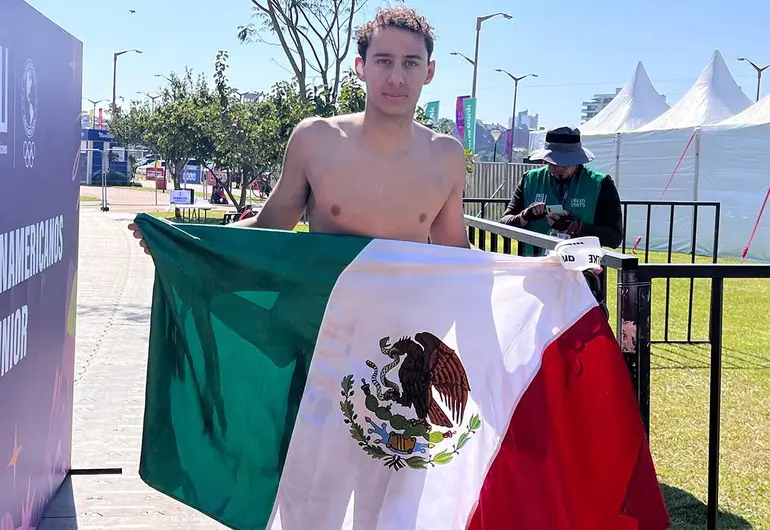 Oro para México en aguas abiertas de los Panamericanos Junior