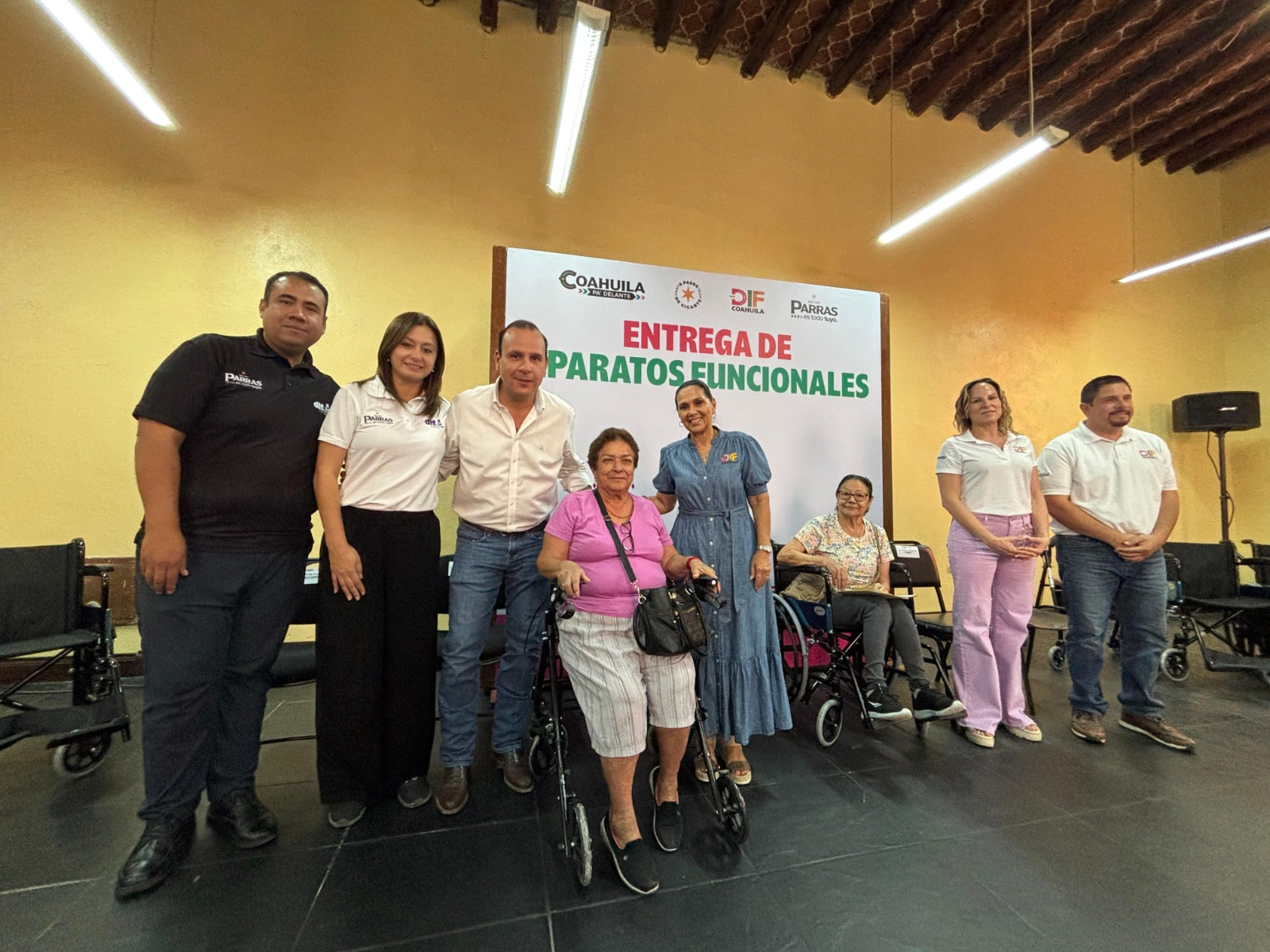 Mejoran calidad de vida de adultos mayores con aparatos funcionales