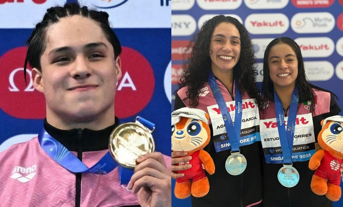 México logra histórica actuación en Campeonatos Mundiales de Deportes Acuáticos; gran trabajo de los clavadistas