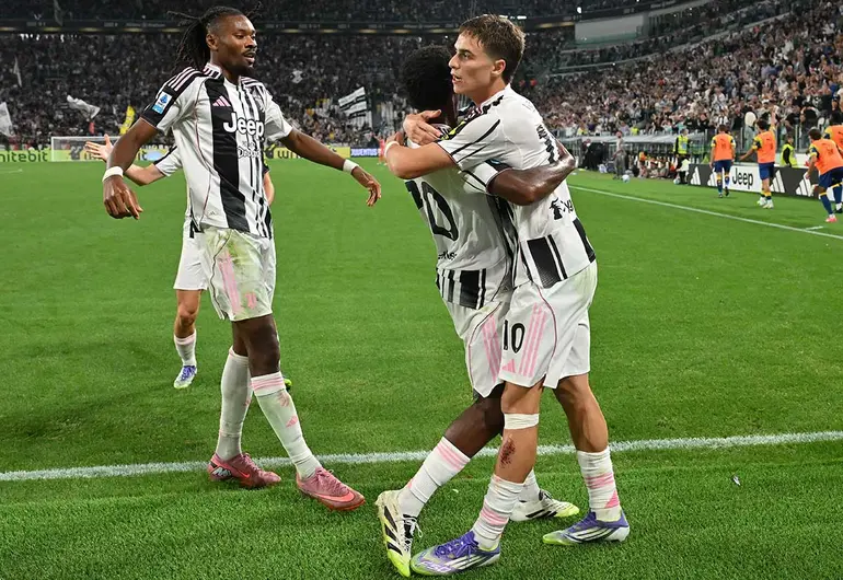 Juventus debuta con el pie derecho en Serie A