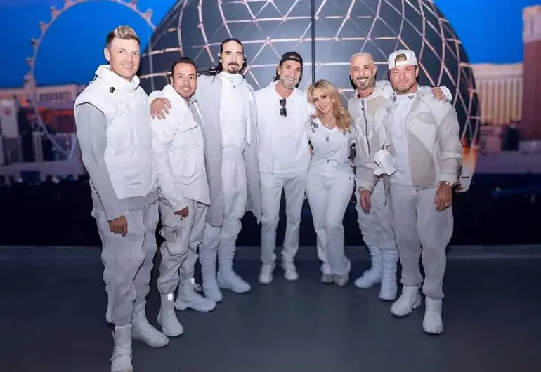 Marco Antonio Solís sorprende al convivir con los Backstreet Boys en Las Vegas