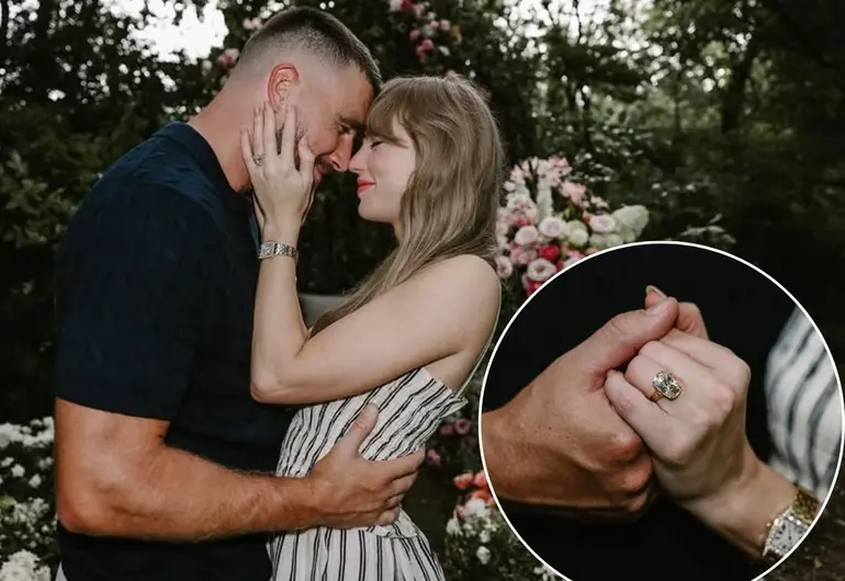 ¡Brilla más que un Grammy! Esto costó el anillo de Taylor Swift diseñado por Travis